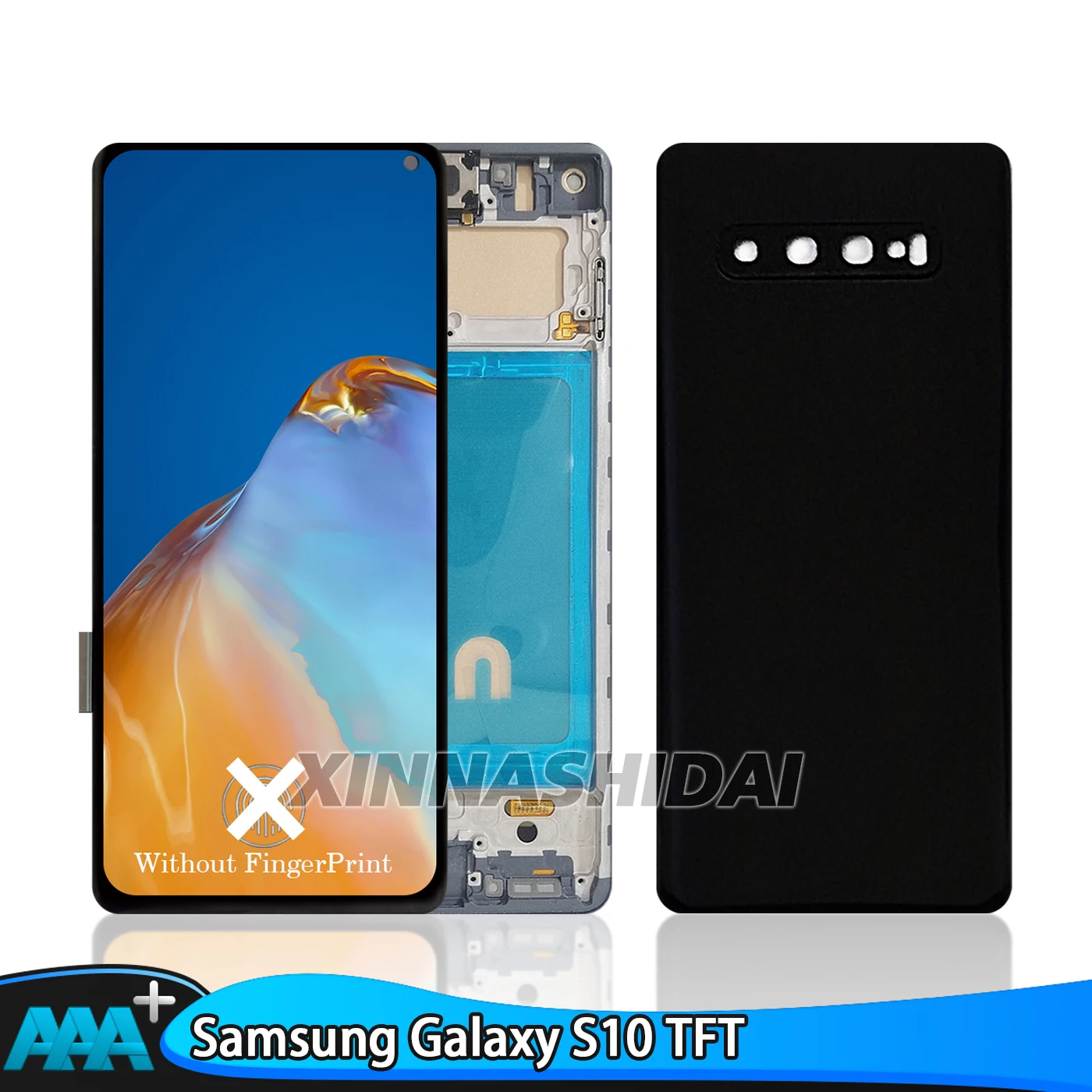 NEW TFT LCD For SAMSUNG Galaxy S10 G973F/DS G973/U SM-G973 Display Touch Screen Digitizer Replacement Service Pack With Frame