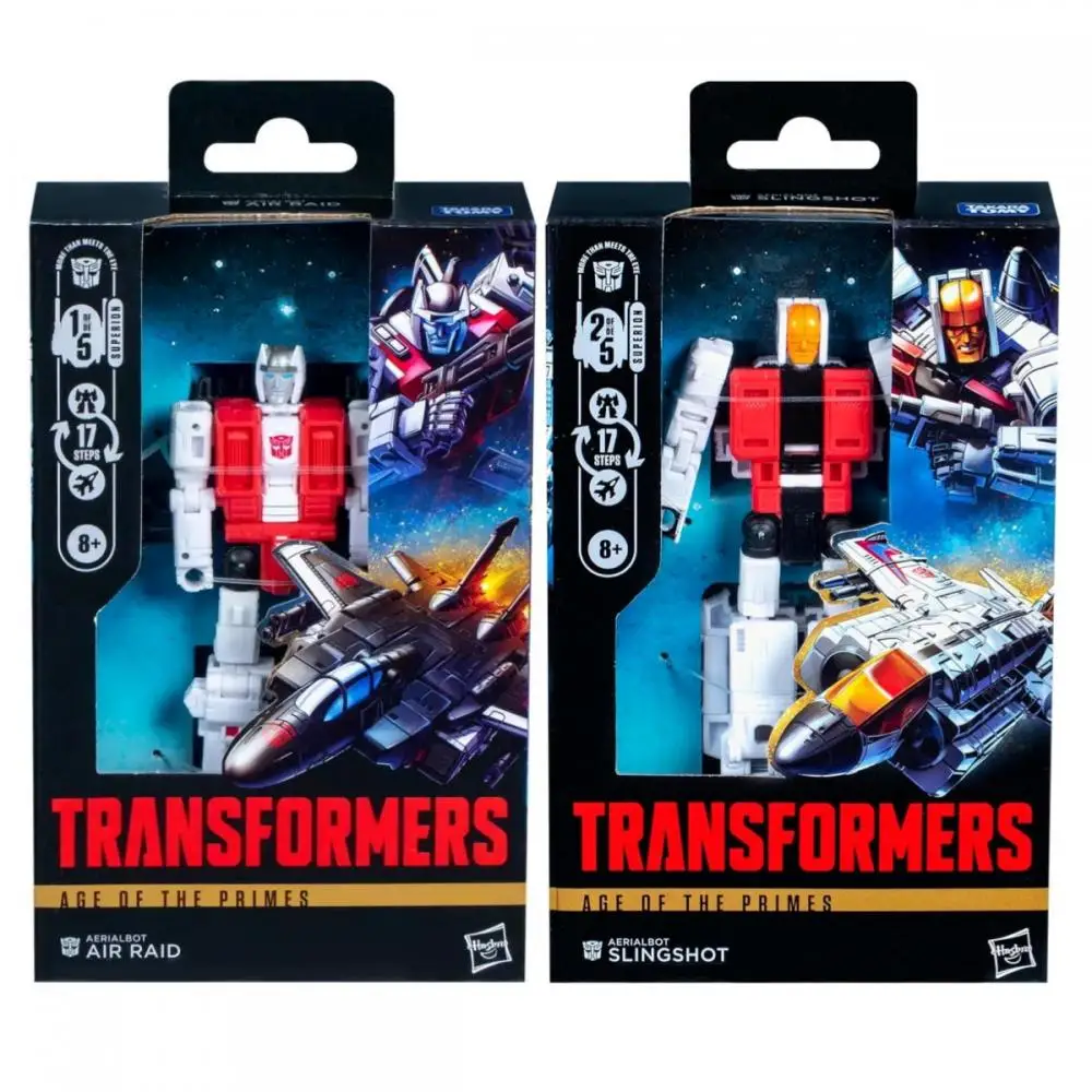 Transformers Age of The Primes Aerialbot Slingshot Air Raid Deluxe Klasse 5,5-inch Converting Action Figure Robot Speelgoed