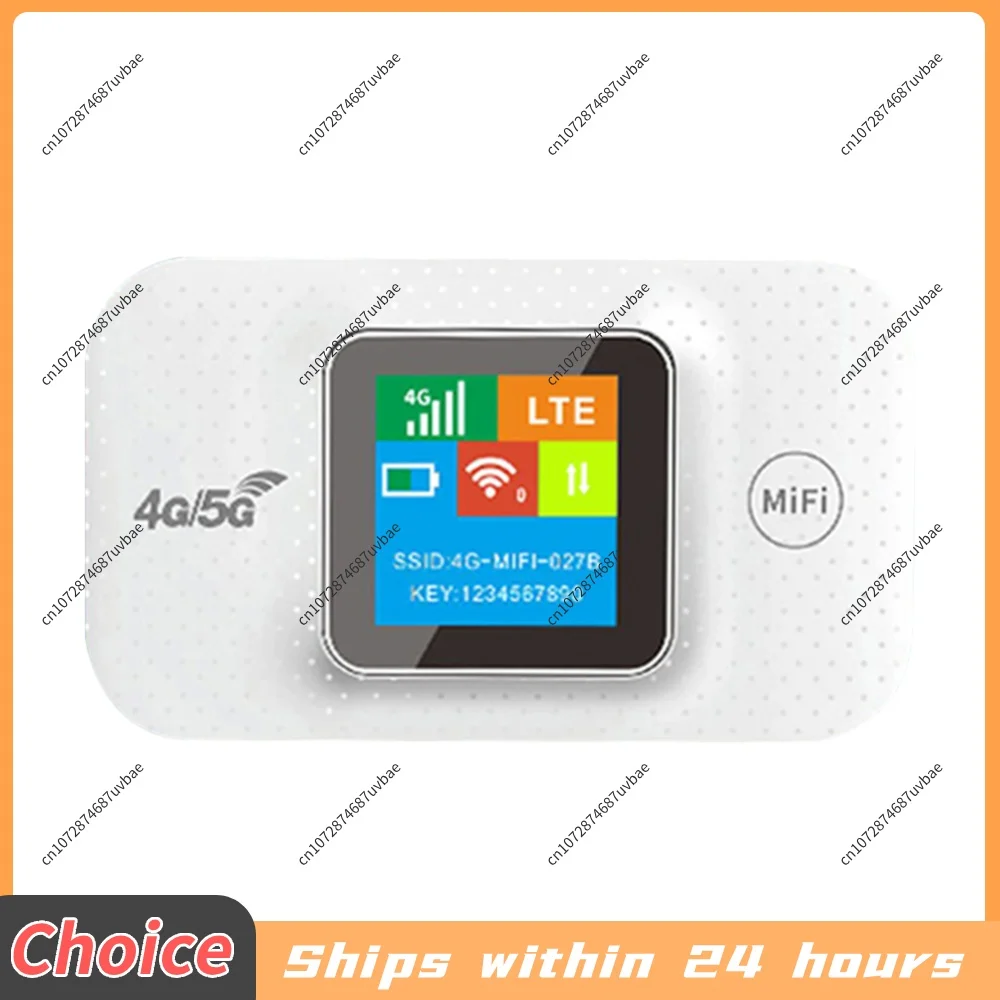 4G LTE Portable WiFi Hotspot 3000mAh 150Mbps Wireless Internet Router with SIM Card Slot Modem Router for Home Office Travel
