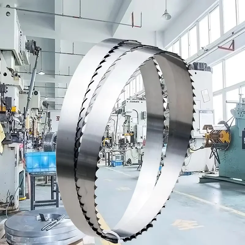 

For Cutting Bone,Frozen Fish and Frozen Meat Blade High Quality Working Tools Length 1200~2600X16 and 19mm WideX4T Bandsaw Blade