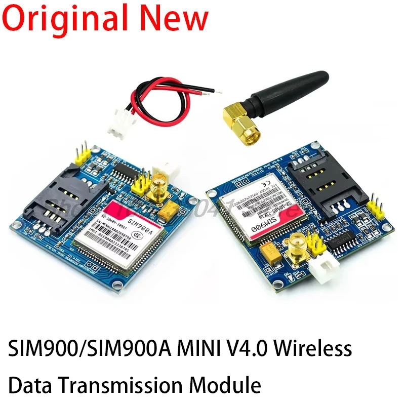 SIM900A SIM900 MINI V4.0 Wireless Data Transmission Module GSM GPRS Board Kit w/Antenna C83