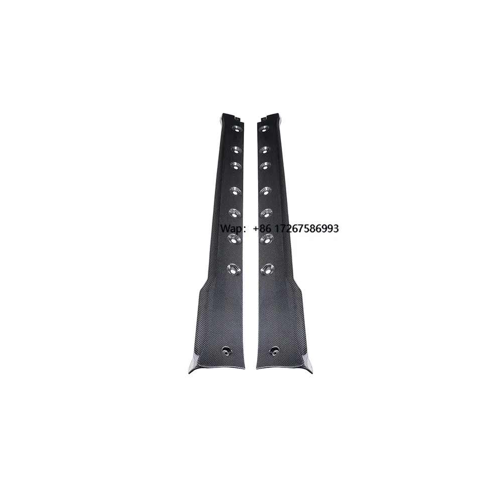 

KBURING Stylish Carbon Fiber Performance Side Skirt Dry Car Parts for 991 to Upgrade 992 Turbo SD Stylish Car Bumpers
