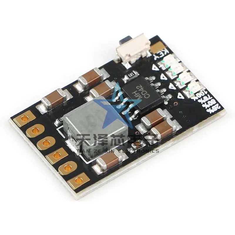 Módulo integrado de carregamento e descarga 2A 5V 3.7V/4.2V Bateria de lítio Boost Placa de alimentação móvel Proteção de carregamento e descarga