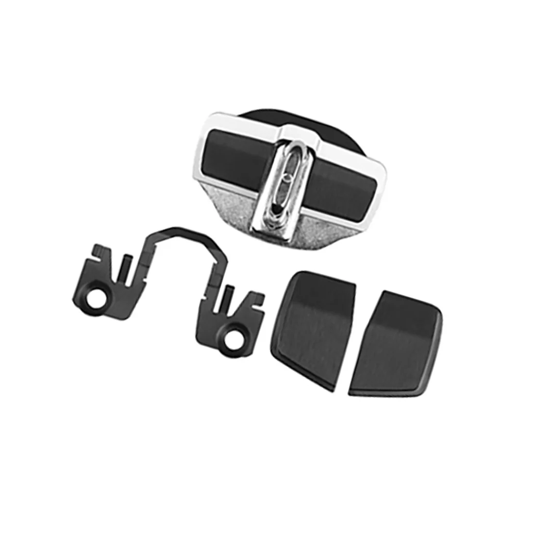 AT77 1Set Car TRD Door Lock Buckle Upgraded Stabilizer Cover Latches Stopper For-Lexus-Toyota Series Eliminate Abnormal Space