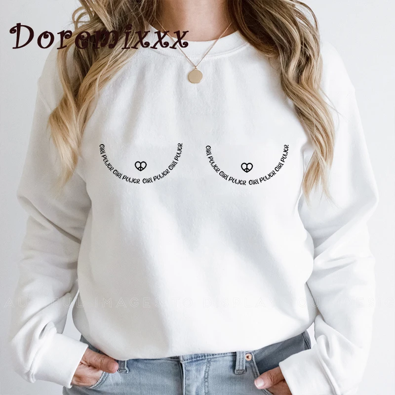 

Women Tops Girl Power Sweatshirts High Street Autumn Funny Meme Harajuku Feminist Hoodies Female Pullovers Ullzang Lady Clothing