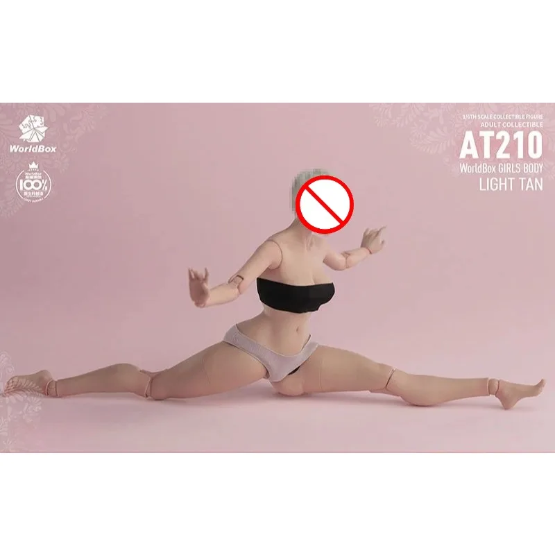 Worldbox AT210 1/6 Schaal Schoonheid Wesp Taille Volledige Bil Gezamenlijke Lichaam 27 cm Super Flexibele Action Figure Gelede Pop Lichaam