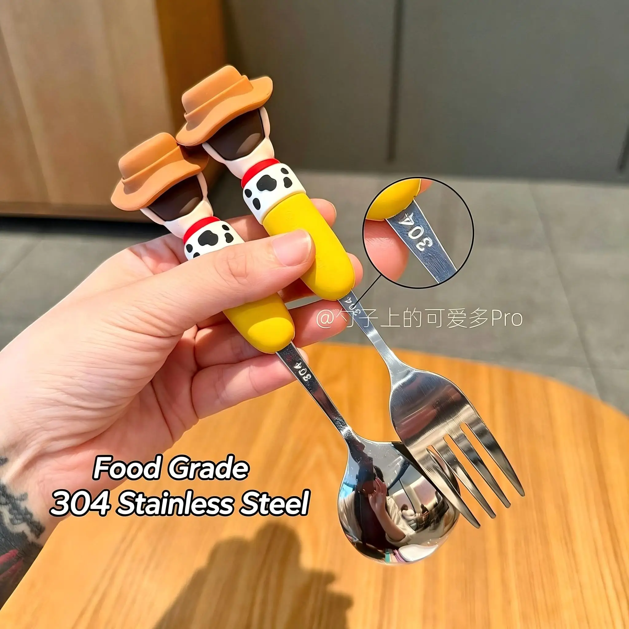 Toy Story 5 Spoon Fork Cutlery Set Woody Buzz Lightyear Jessie Forky Alien Cartoon Character Birthday Christmas Gift For Fans view 6