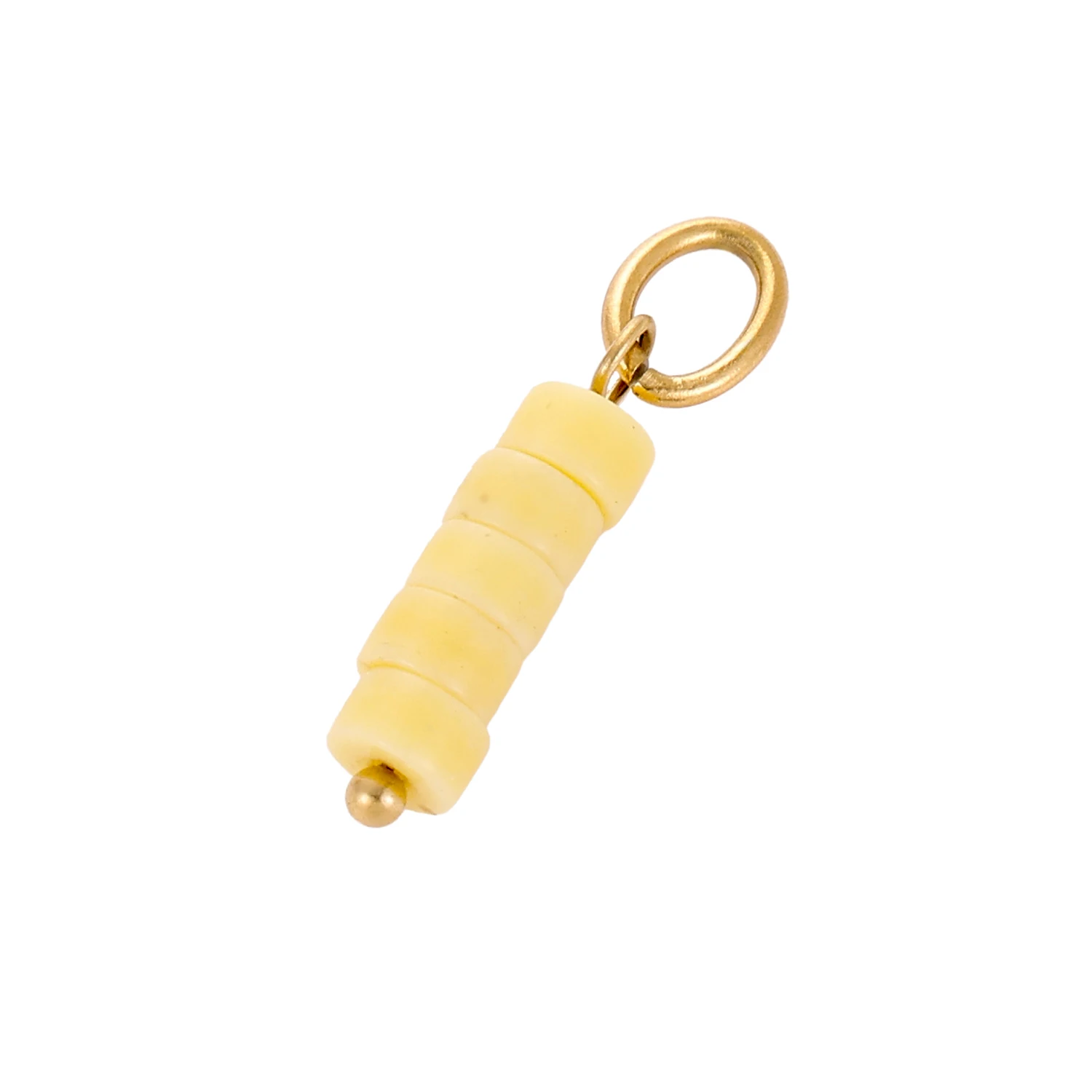 Colorful natural stone pendant made of stainless steel DIY necklace bracelet and jewelry image 4