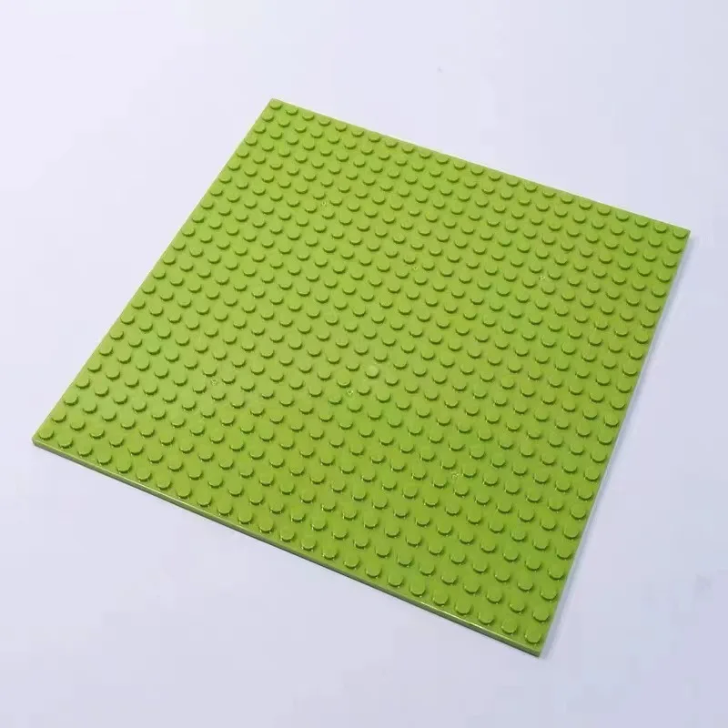 MOC 1 pièces 24x24 Double face blocs de construction de sol pièces Kit maison Castille briques assembler bricolage jouet pour enfants enfant cadeau d'anniversaire