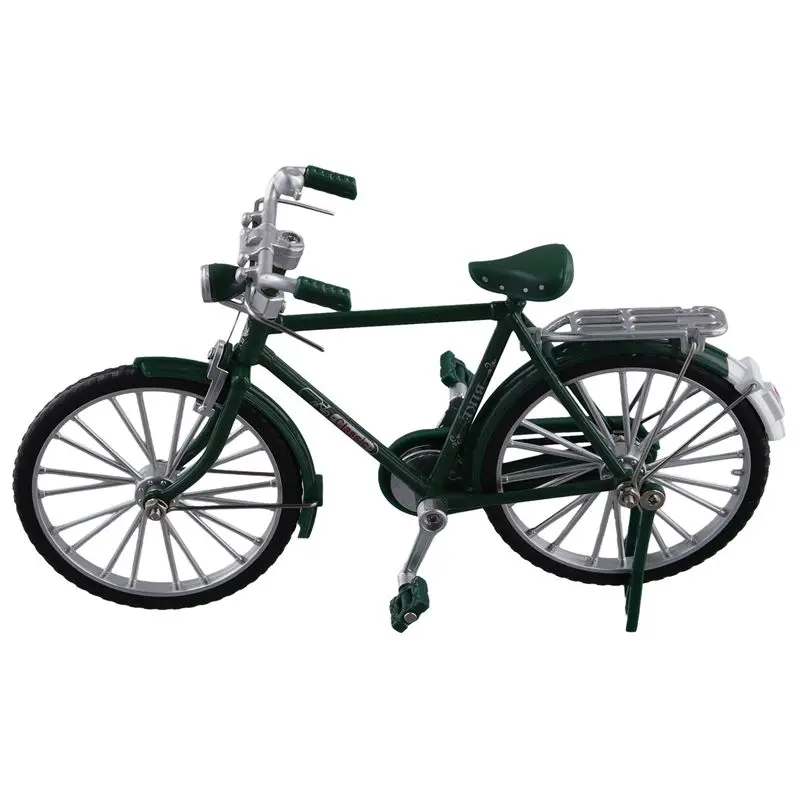 A63T-DIY Kit di montaggio Mini modello in lega Bicicletta nostalgica retrò: 10 Divertimento fai da te per coltivare la capacità pratica dei bambini