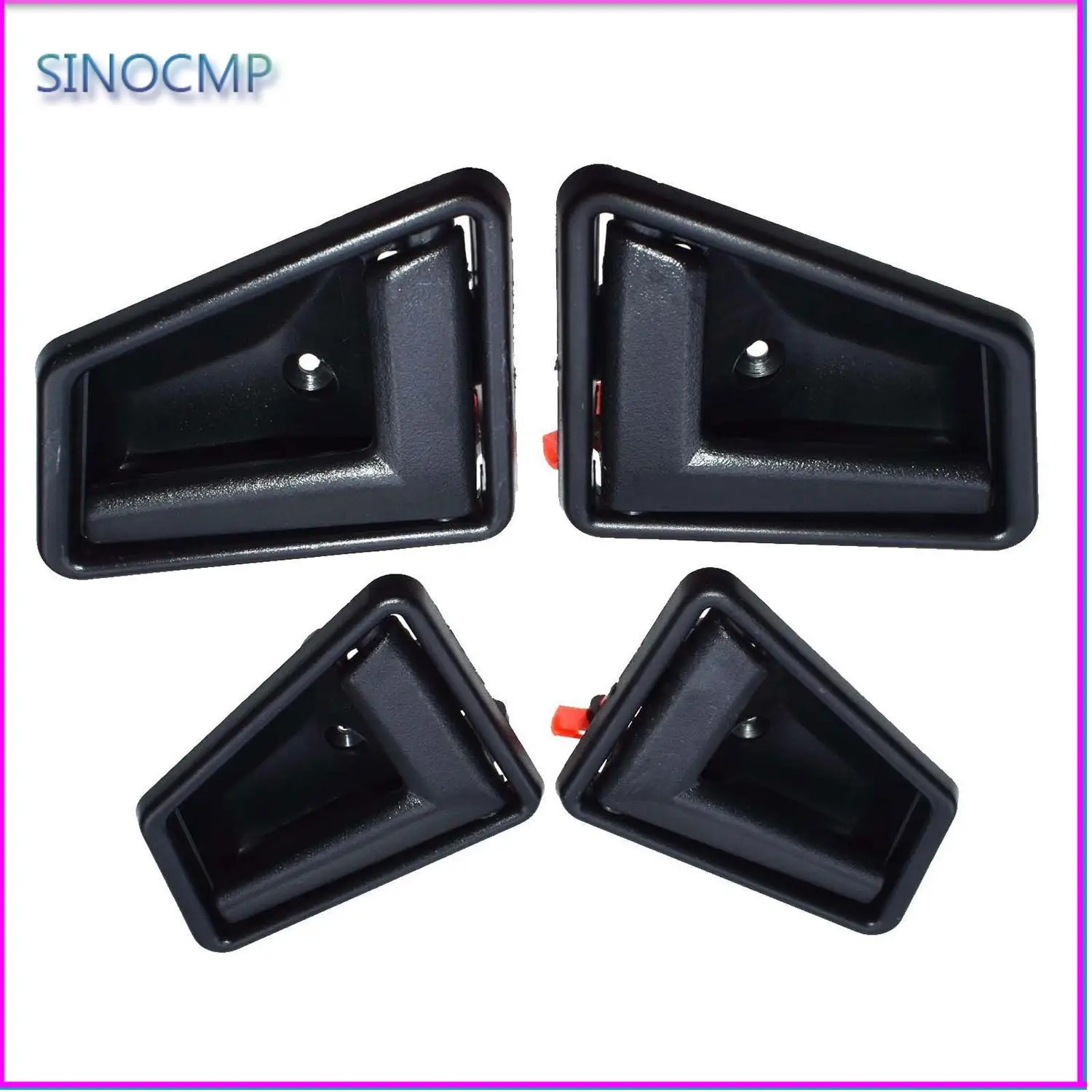 

4Pcs Car Interior Inner Door Handles Replace 8313056B015ES 8311056B015ES Fit For Suzuki Sidekick Vitara Inside Door Handles