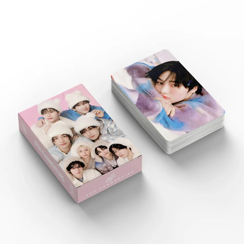 55 قطعة/المجموعة Kpop ألبوم صور SKZ'S ساعة لي تعرف Hyunjin Changbin Lomo بطاقات الصور المشجعين جمع عالية الجودة HD بطاقة بريدية #5