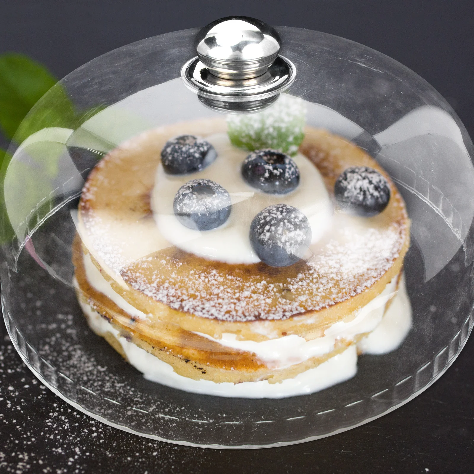 

Multifunctional Transparent Food Cover Acrylic Material Practical Heat Preservation Kitchen Cake Lid Gift