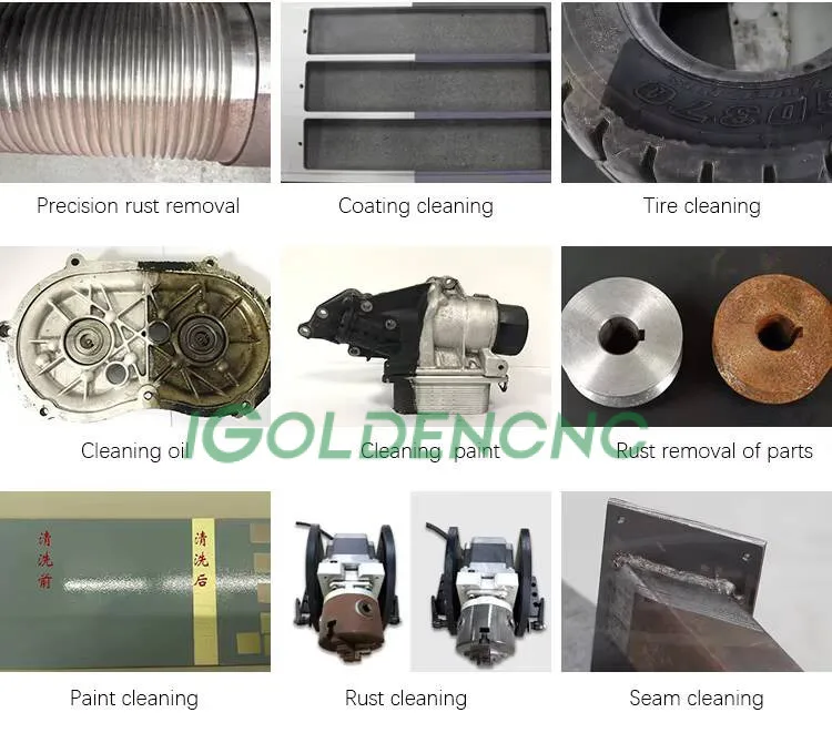 1Kw 1.5W 2Kw Fiber Laser Cleaning Machine Similar Tool Cleaning Laser Metal Rust Remover Industry Cleaner Machine