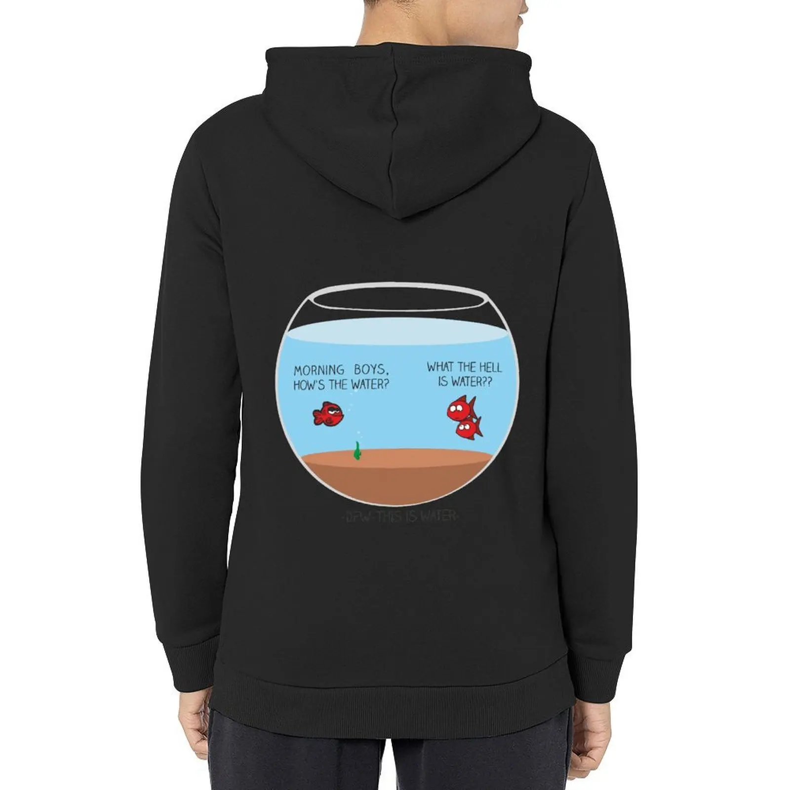 

This is water Hoodie hooded shirt fashion men autumn new products men's sweat-shirt anime hoodie