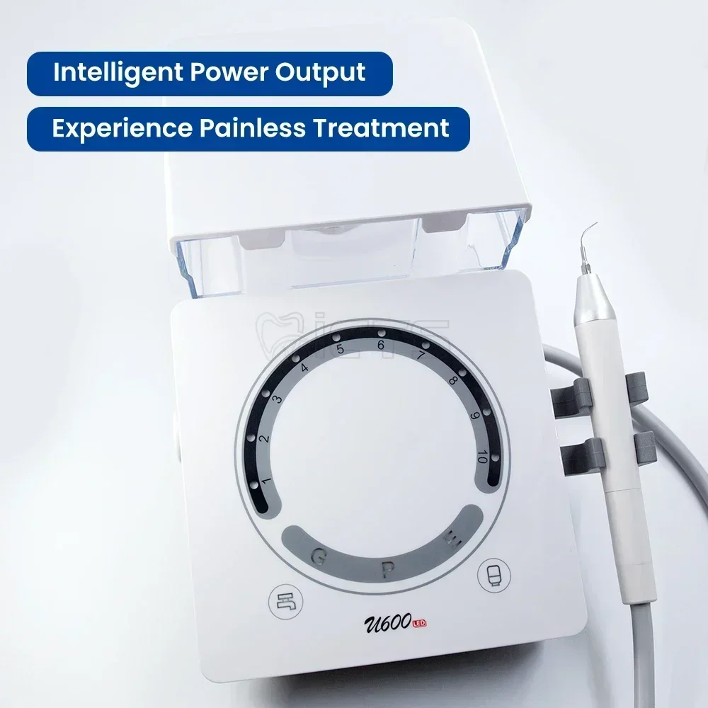 Experience Advanced Dental Cleaning U600 Ultrasonic Scaler: Powerful, Smart Touch System & Sine Wave Drive for Superior Scaling