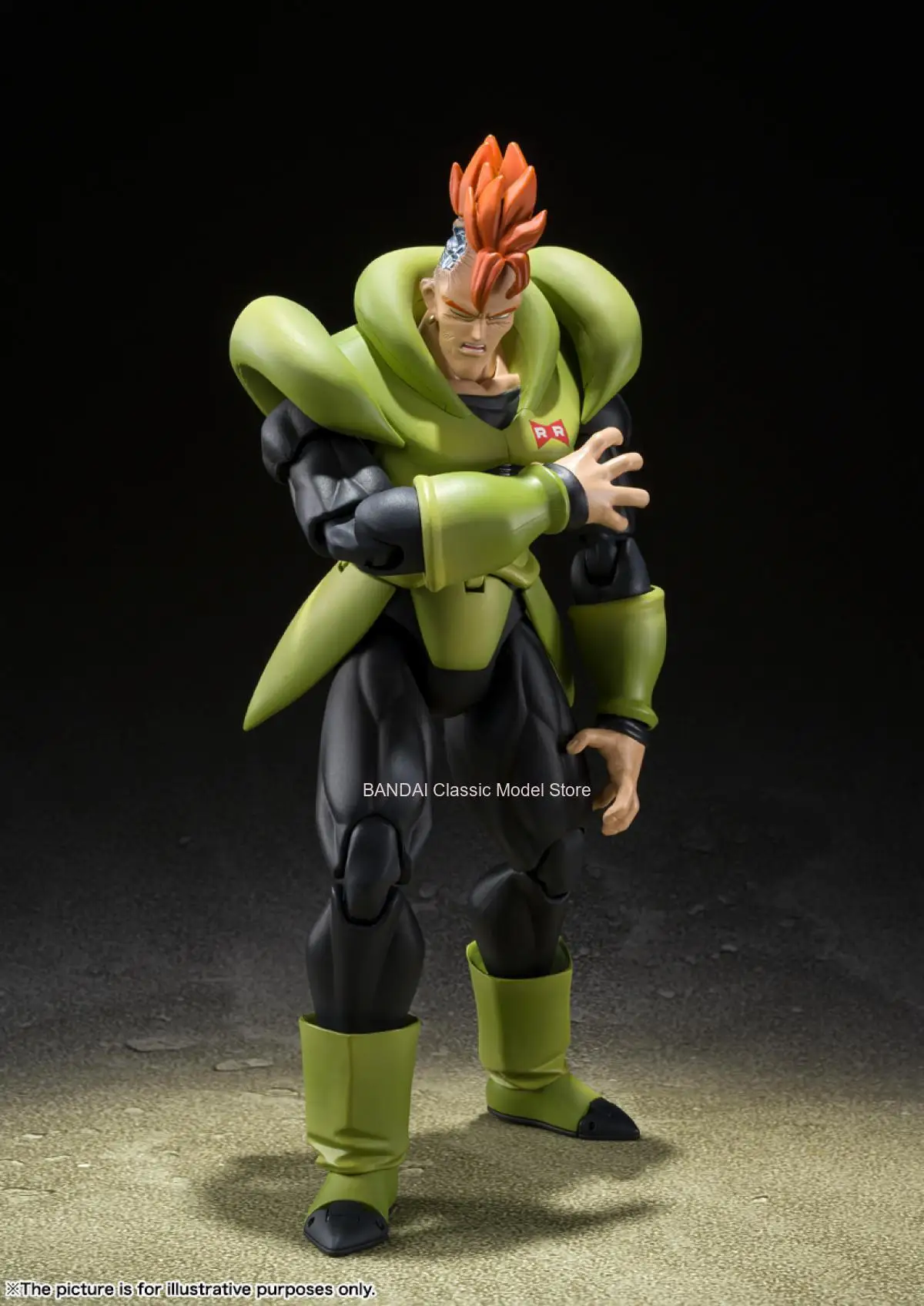 100% الأصلي بانداي Sh Figuarts Shf Sdcc أندرويد 16 طبعة حصرية عمل أرقام أنيمي نموذج اللعب التماثيل البلاستيكية الهدايا في الأوراق المالية