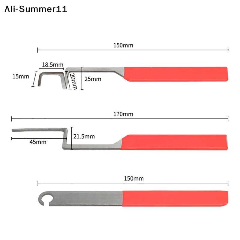 Picture 7: 【A1x】3PcsCompact Casement Windows Unlocking Tool Professional Non-slip Lock Picking Set Convenient Stainless Steel Door Open Key