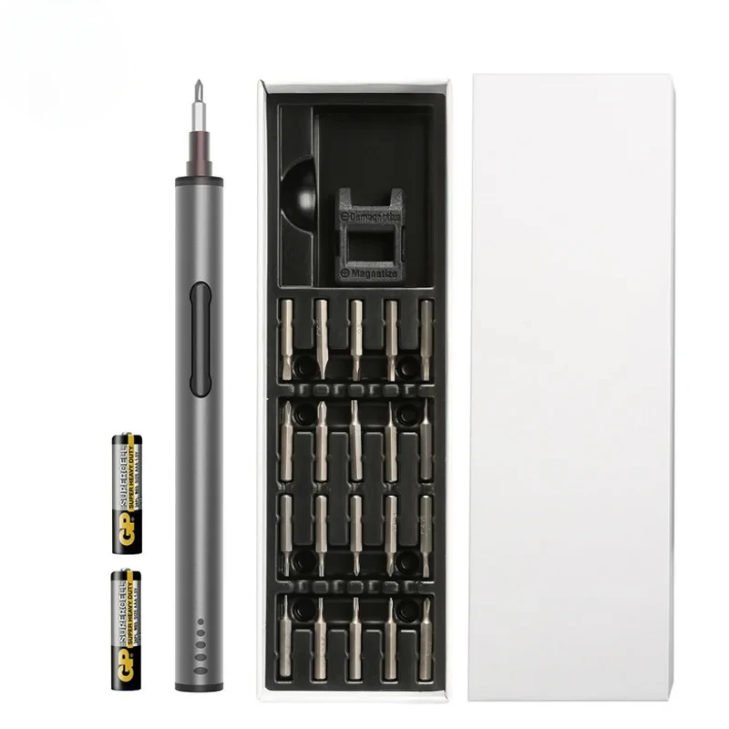 New portable dry battery electric screwdriver set notebook mobile phone small home appliance repair