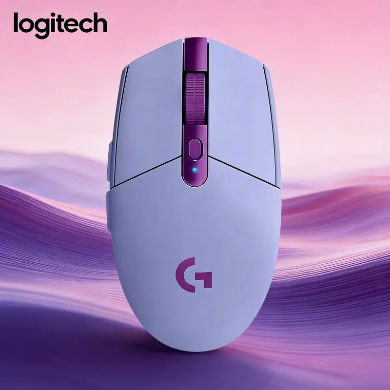 

Logitech G304 Super внимательный игровой бесшумный, двухрежимная беспроводная игровая мышь, беспроводная гладкая игра без помех