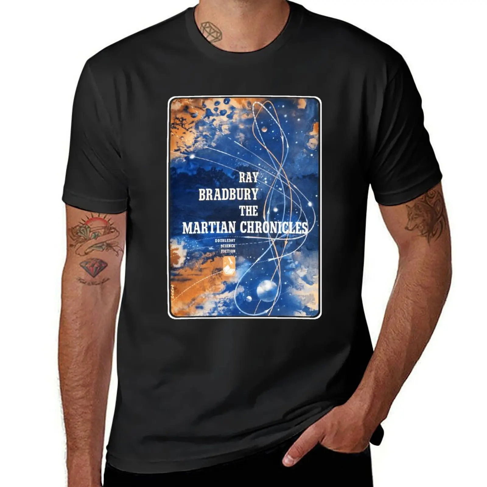 

Ray Bradbury The Martian Chronicles T-Shirt summer shirt baggy shirts anime figures Men's t-shirt