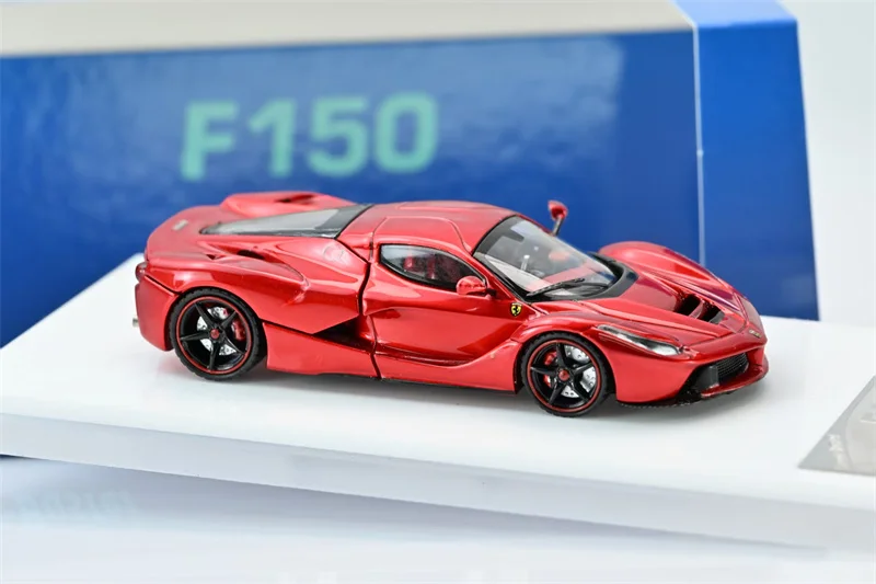

1:64 F150 Aperta Metallic Red with Figure Diecast Collector's Vehicle Model Car