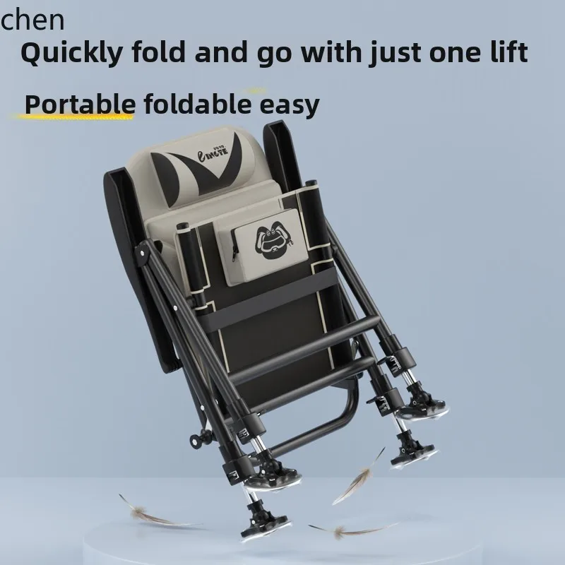 YXY Fishing Chair All-Terrain Fishing Chair Folding Portable Multi-Functional Reclining Platform Fishing