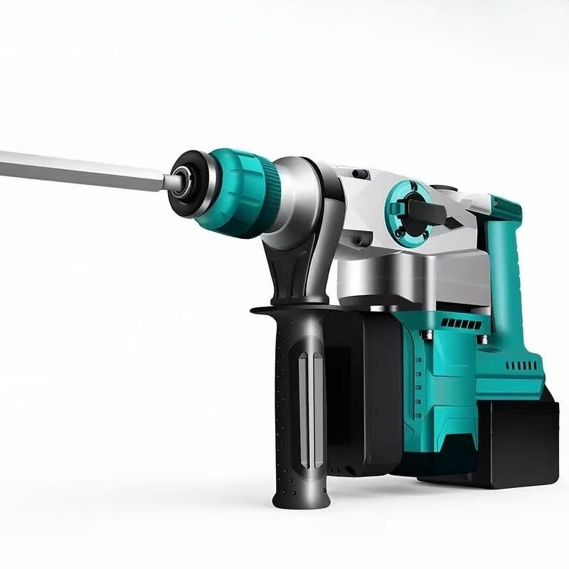 Rechargeable Lithium Battery Electric Hammer Drill Power Tool Cordless Electric Hammer Impact Drill