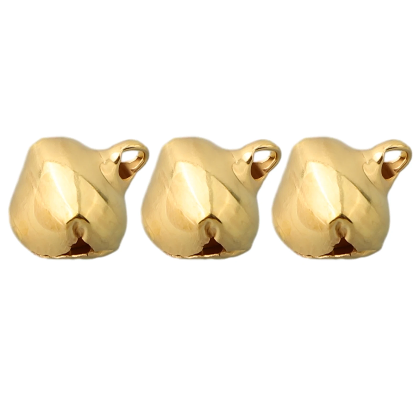 Party Decor Essential  Gold Craft Bells Jingle Bells Iron Pendant  Rust Resistant  No Discoloring or Chipping  Long Lasting Use