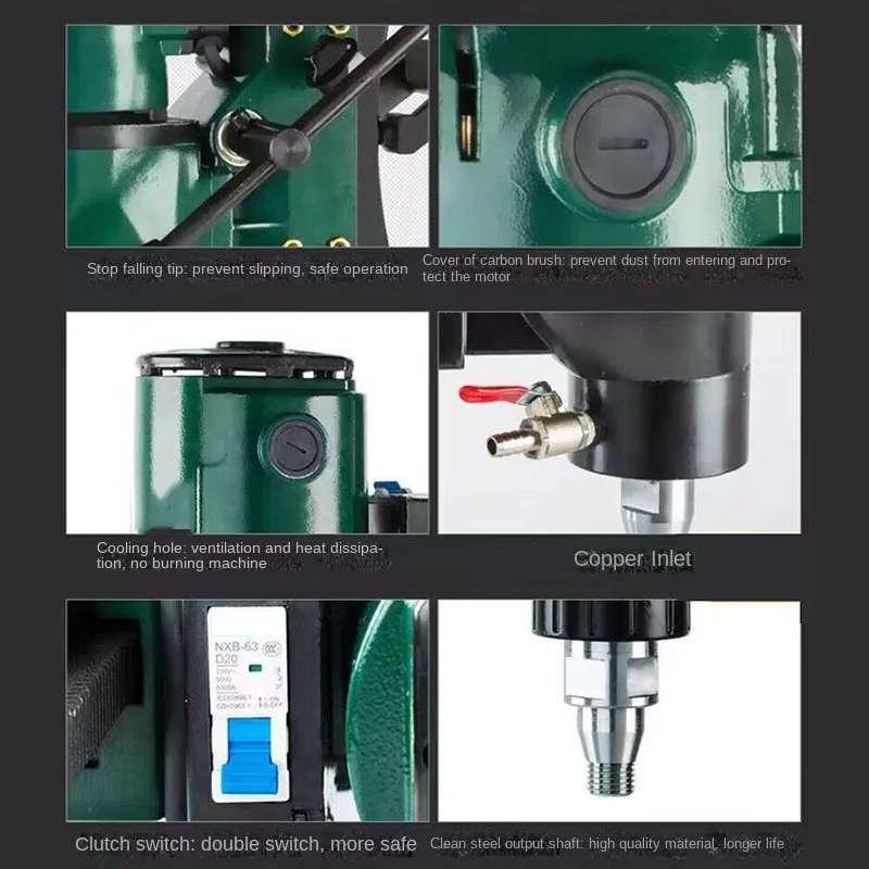 3900W Water Drilling Machine Diamond Drilling Tool High-quality Engineering Drilling Machine 220V 600r/min Max.260MM