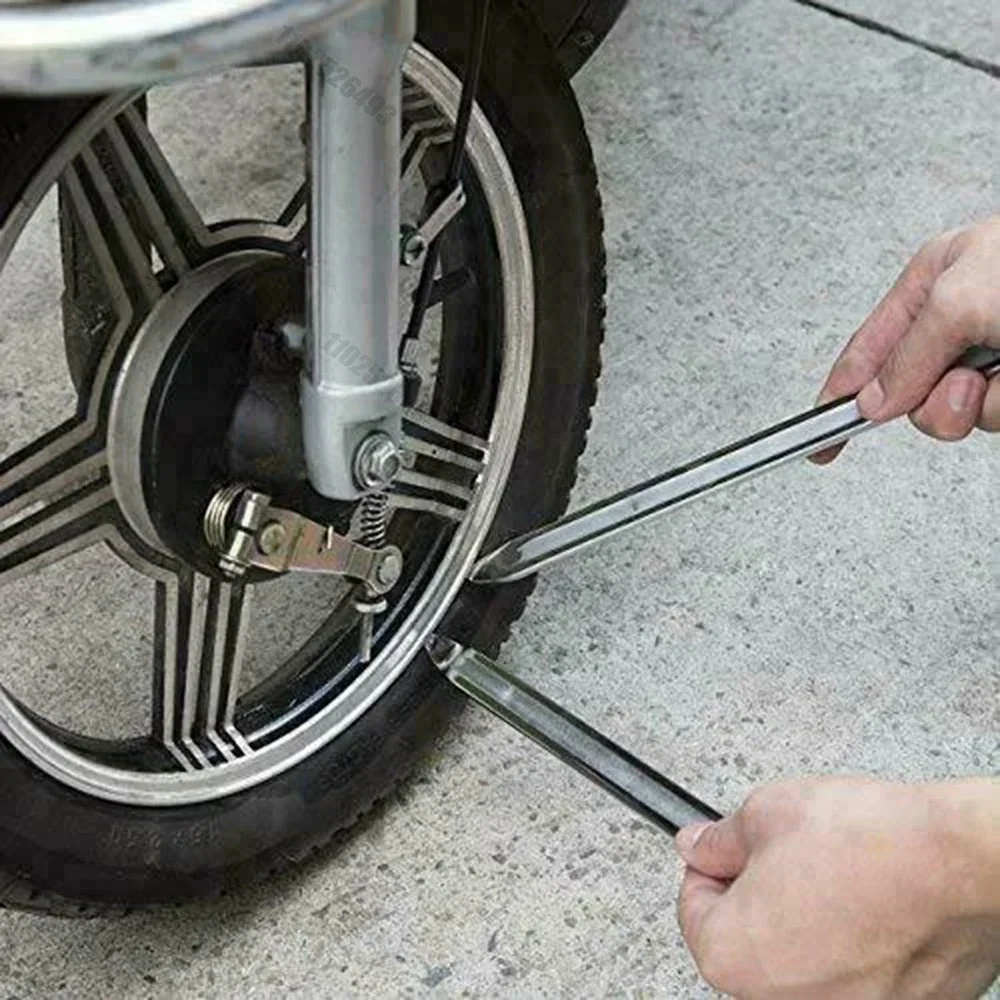 1/3pcs 30CM Motorcycle Cycling Steel Spoon Tire Iron Rim Opener Lever Changer Repair Tools For Bicycle Car Repairing Accessories