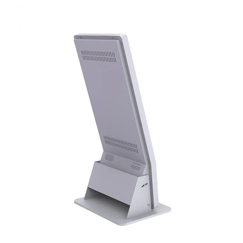 เครื่องจัดระบบ POS อัตโนมัติตู้ LCD ทัชสกรีนขนาดเล็กบริการตนเอง