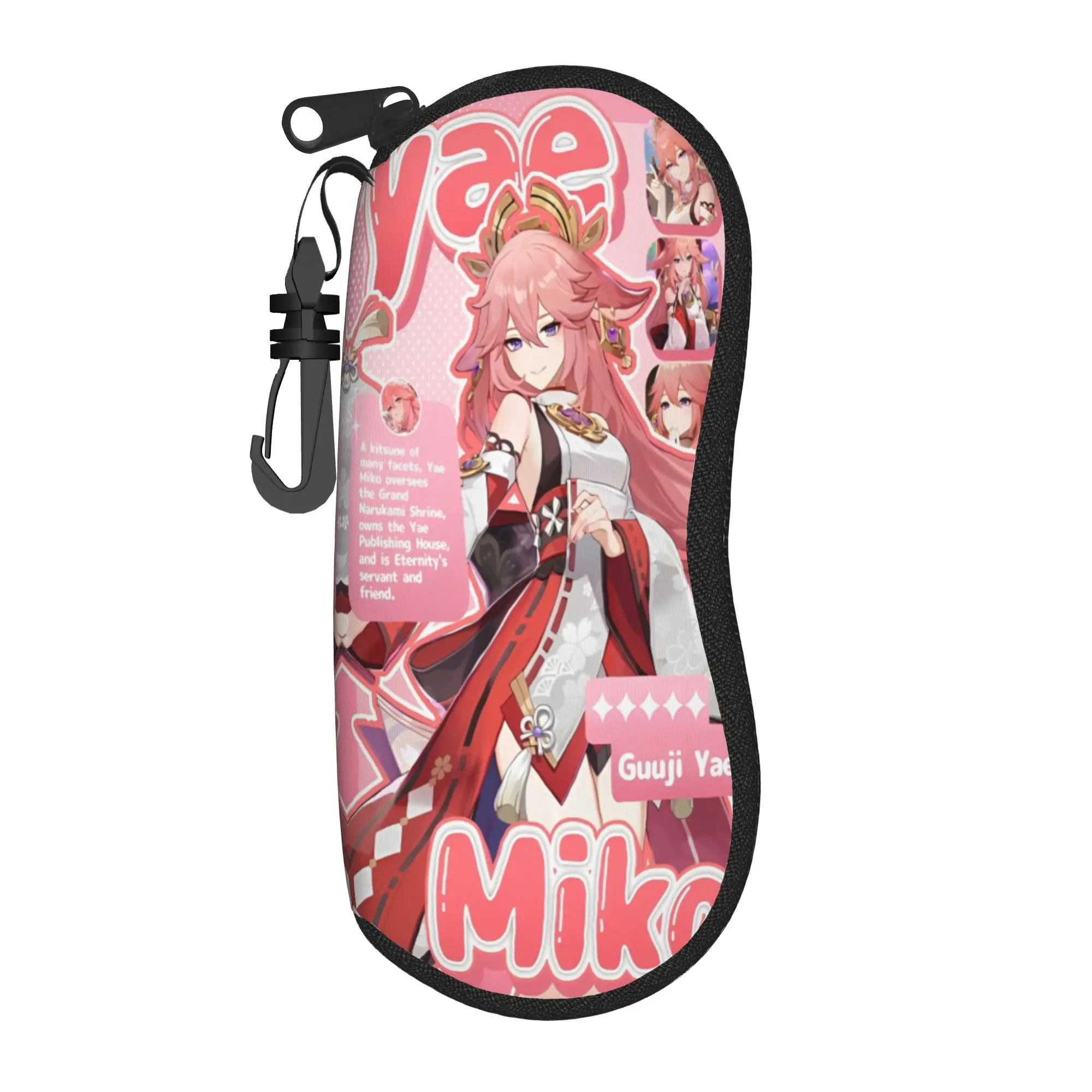 yae miko genshin impact Glasses Case Gifts For Girl  Box  Eyeglasses Box Charming Glasses Box