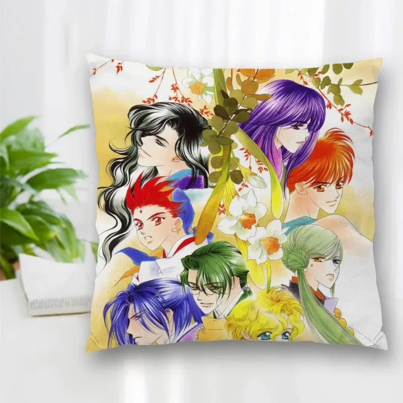 أغطية وسائد مخصصة من Fushigi Yuugi ، وسادة مريحة ، أريكة ، منزل ، سيارة ، حافظات عالية الجودة ، مفروشات ، جديدة ، مخصصة #3