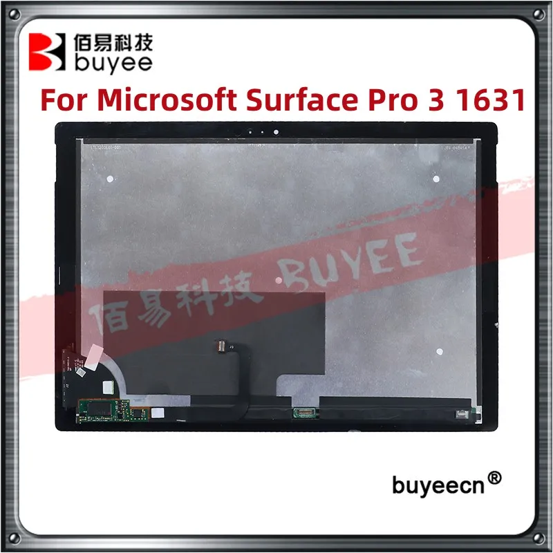 Original New LCD Display Assembly For Microsoft Surface Pro 3 1631 TOM12H20 V1.1 LTL120QL01 003 LCD Touch Screen Digitizer