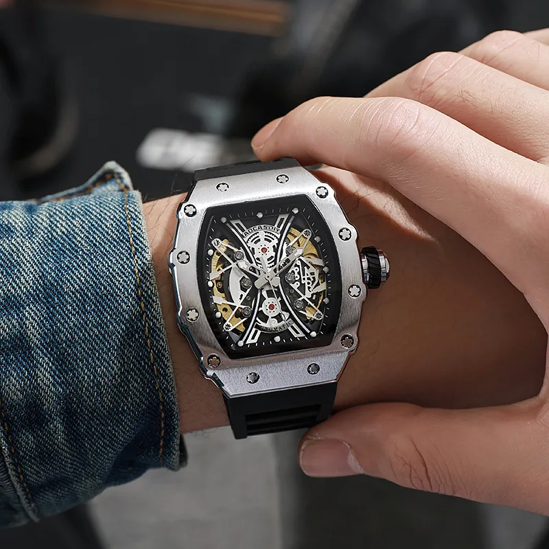 Classic Luxury Watch for Man Multifunction Sports Waterproof Luminous Casual Clock Automatic Mechanic Watches
