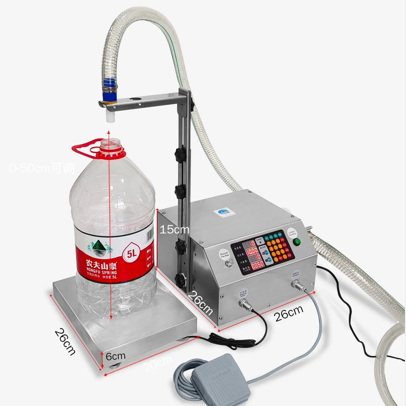 Máquina de llenado de aceite comestible líquido para lavandería líquida cuantitativa totalmente automática tipo pesaje de gran flujo CSY-L36