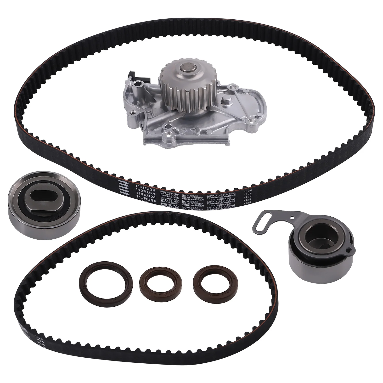 Kit de correa de distribución de bomba de agua para Honda Accord EX LX SE 2.3L 1998-2002 Set