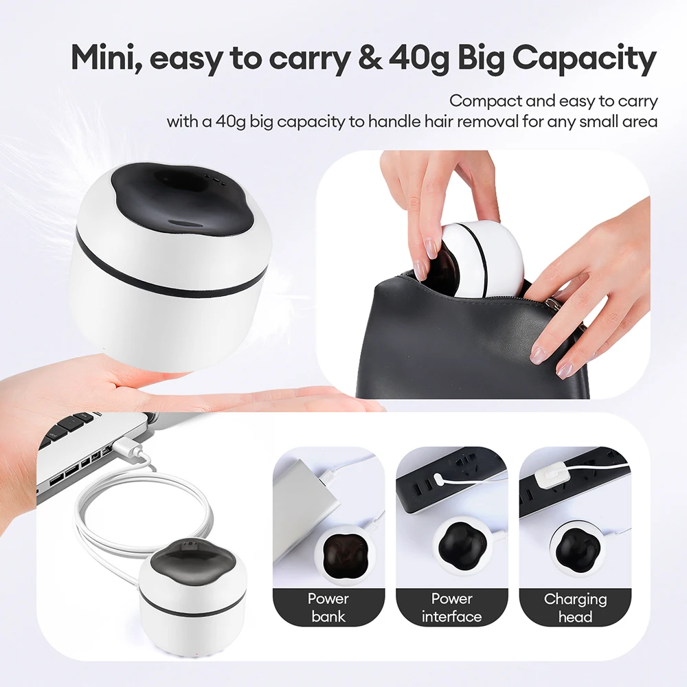 40 جرام وعاء سيليكون صغير الشمع سخان الصبح عدة إزالة الشعر آلة تذوب الشمع الشمع الفول مزيل الشعر الشمع دفئا الشمع التدفئة وعاء Melter #6