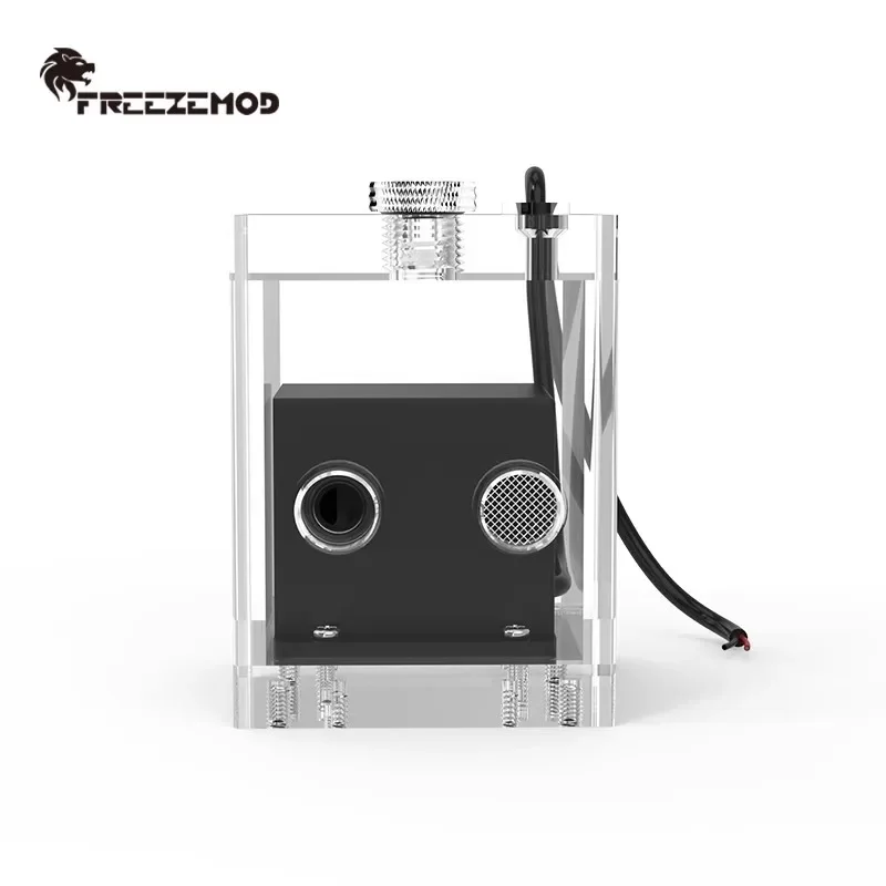 FREEZEMOD Water-cooled Heat Dissipation Integrated Water Tank Pump Silent Built-in Filtering and Dual Shock Absorption 12-24V