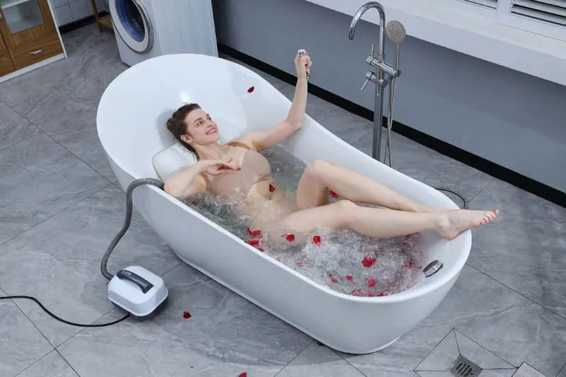 Upgraded Therapy Spa Bath Bubble Massage Pad PVC Shower Cleaner Customizable Logo Printed Ice Bath