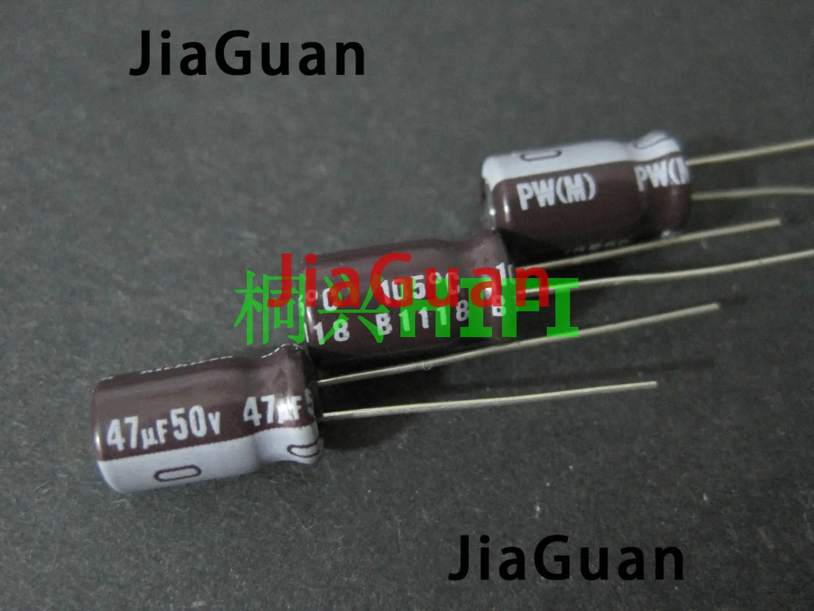 50PCS NEW NICHICON PW 50V47UF 6.3X11MM electrolytic capacitor 50V 47UF High frequency long life pw 47uF/50V