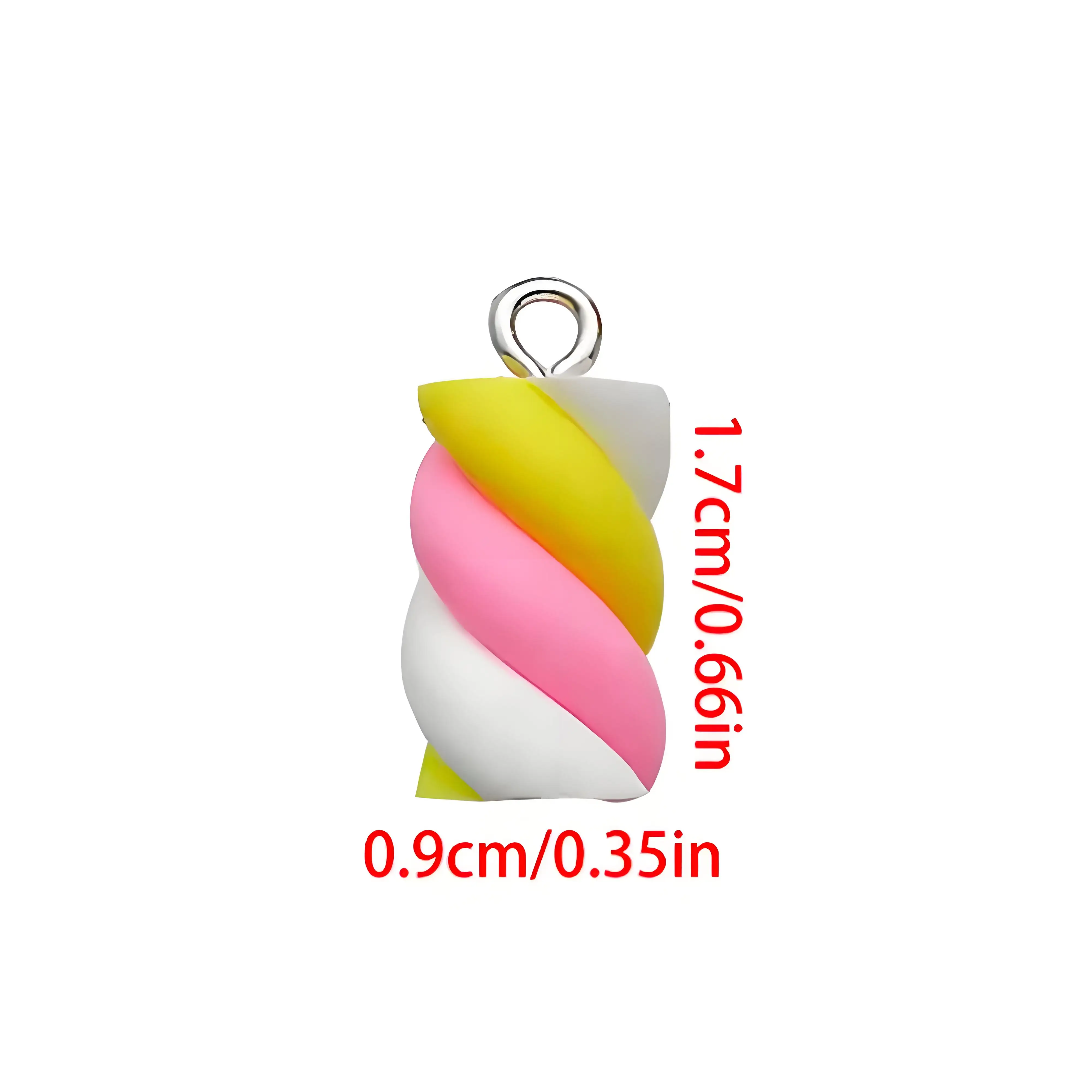 5/10pcs Colorful Simulation Marshmallow Charms Resin Candy Pendant for DIY Bracelets Necklaces Earrings Jewelry Making Accessori