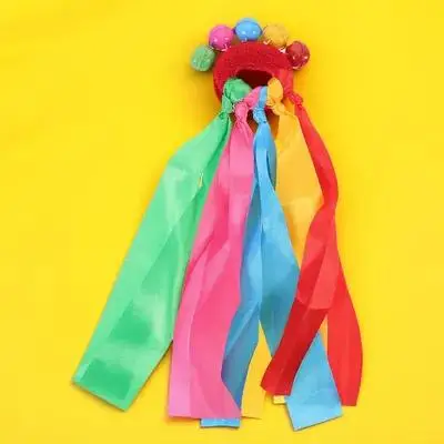 Ribbon Bracelet Hand Dancing Motion Kite Baby Bell Dance Streamers Toy Rattles Bed Bells Toys