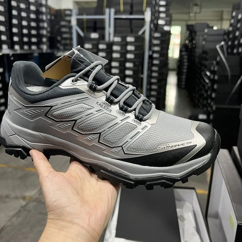 2025年ニューマウンテンシューズ メンズ 滑り止めハイキングシューズ 高級ブランド アウトドアトレイルランニングシューズ メンズ 通気性ウォーキングシューズ