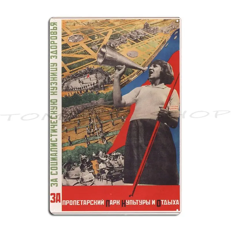 International Women's Day 2025 Is Every Day Soviet Poster  Metal Plaque Classic Club Pub Mural Create Design  Tin Sign Poster