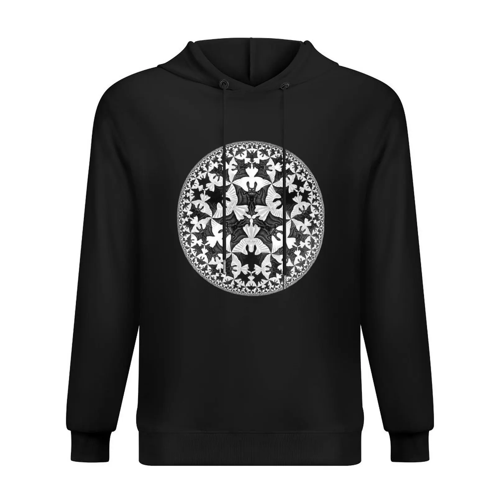 

Circle Limit IV (Bats Pattern), by Maurits Cornelis Escher Hoodie graphic t shirts men hoodie for men