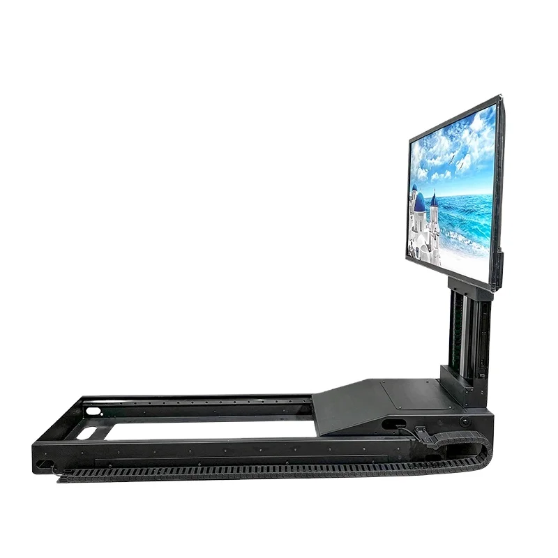 

Electric under-bed TV lift space-saving hidden mechanism for flat-panel silent remote control