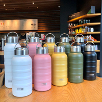 TYESO 750ML Thermos Water Bottle 304 Stainless Steel Thermos Mug Portable Sport Vacuum Flask Cold and Hot Insulated Thermos Cup