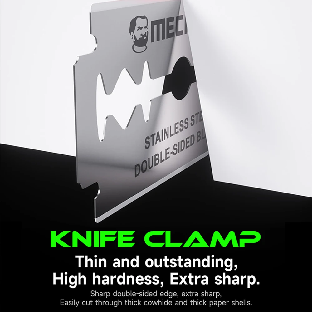 ميكانيكي ماج برو جميع المعادن المغناطيسي سكين كليب 5 شفرات لإصلاح الهاتف المحمول شاشة التفكيك OCA إزالة الغراء أداة القطع